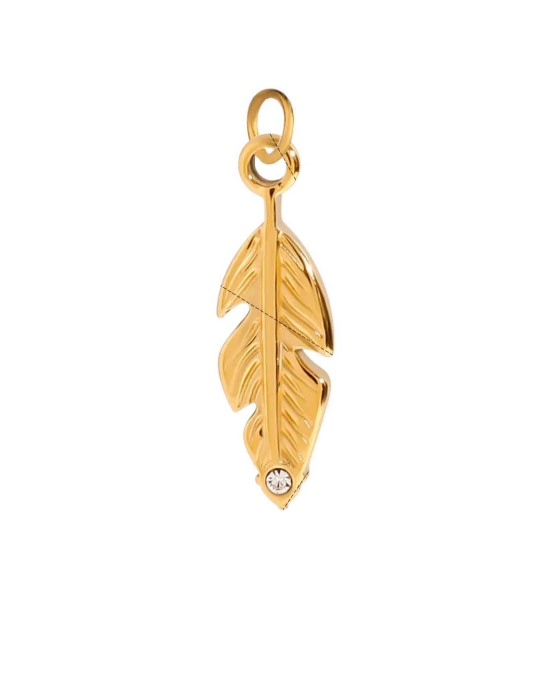 Soft Leaf Charm
