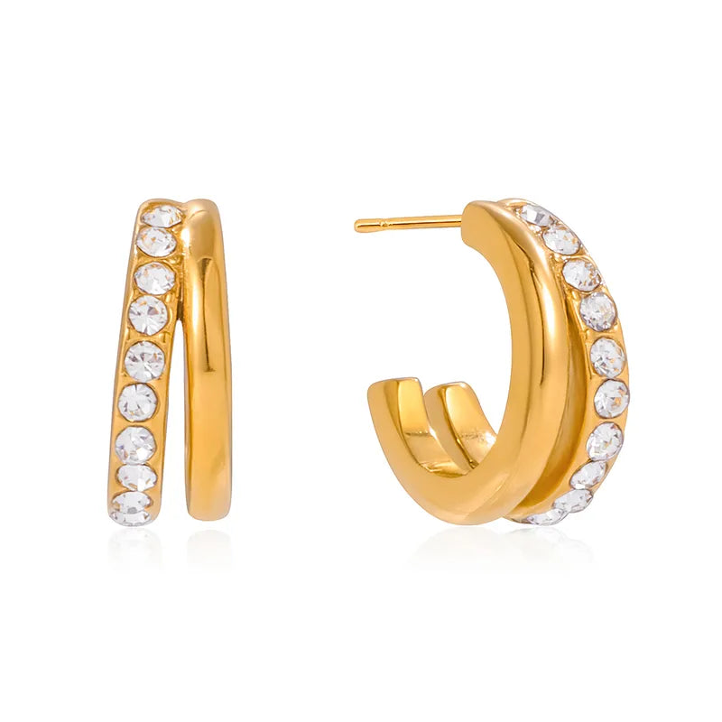 Lumi Double Hoop Earrings