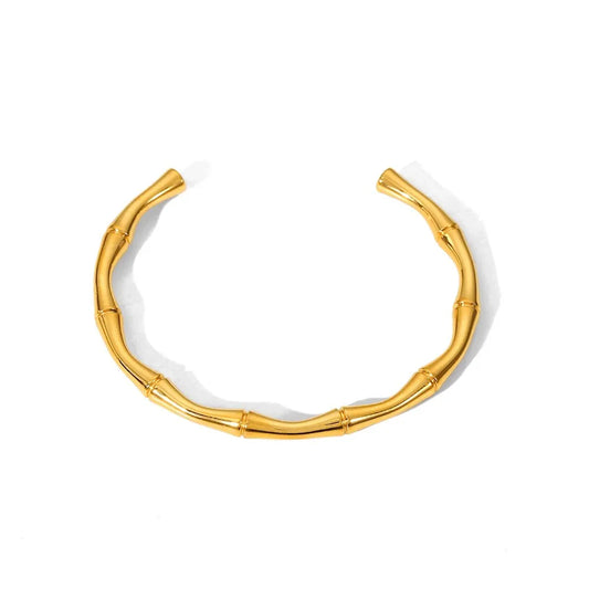 Bamboo Cuff Bangle