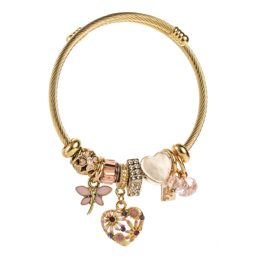 Charm Flower Bracelet