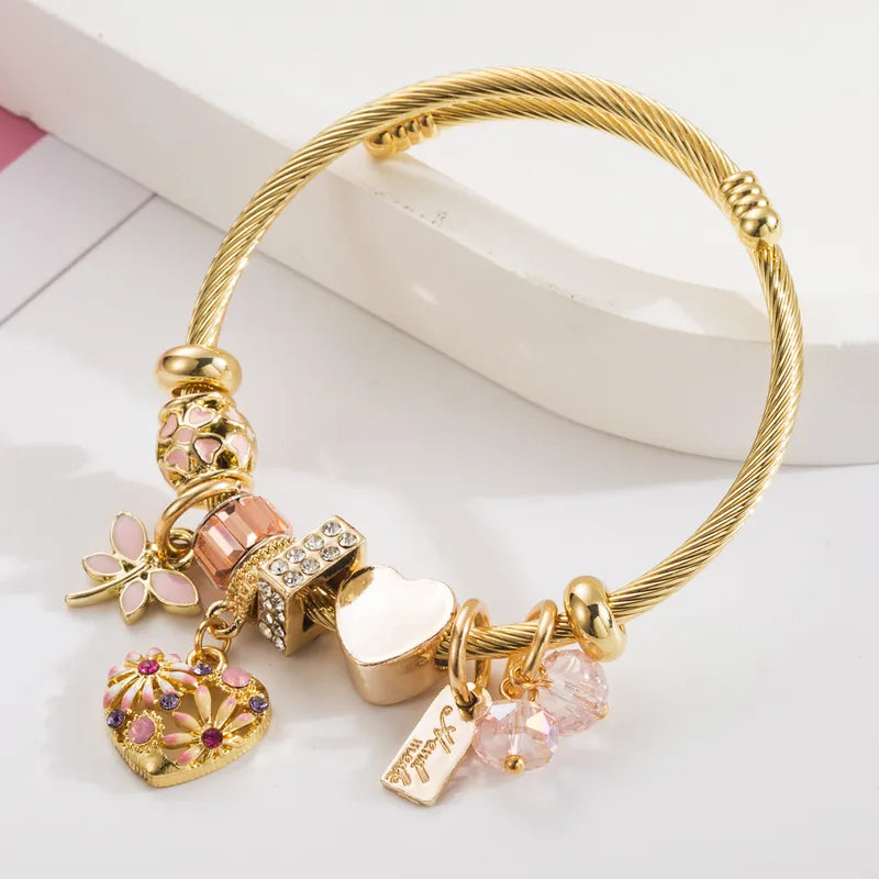 Charm Flower Bracelet