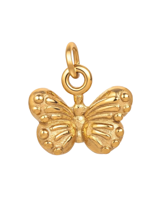 Golden Butterfly Charm