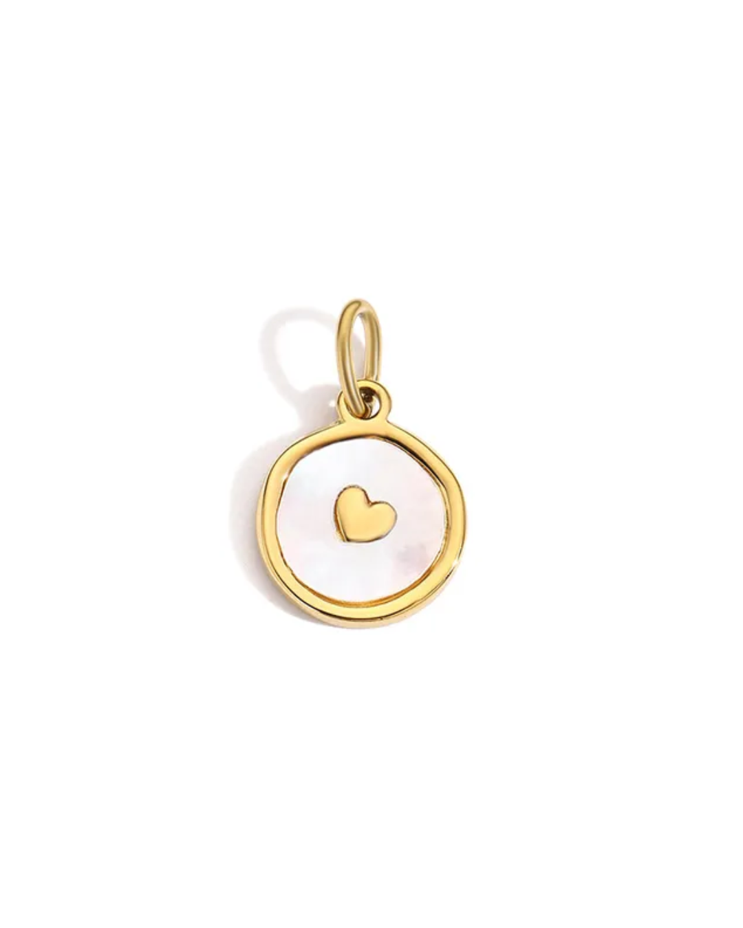 Heart Disc Charm