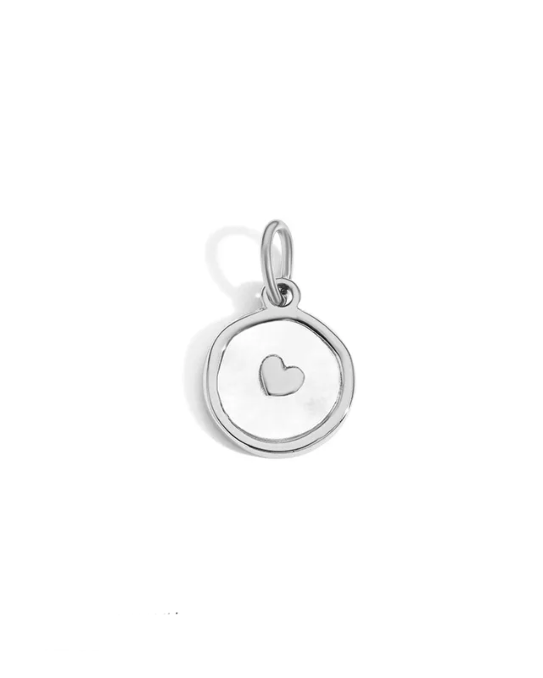Heart Disc Charm