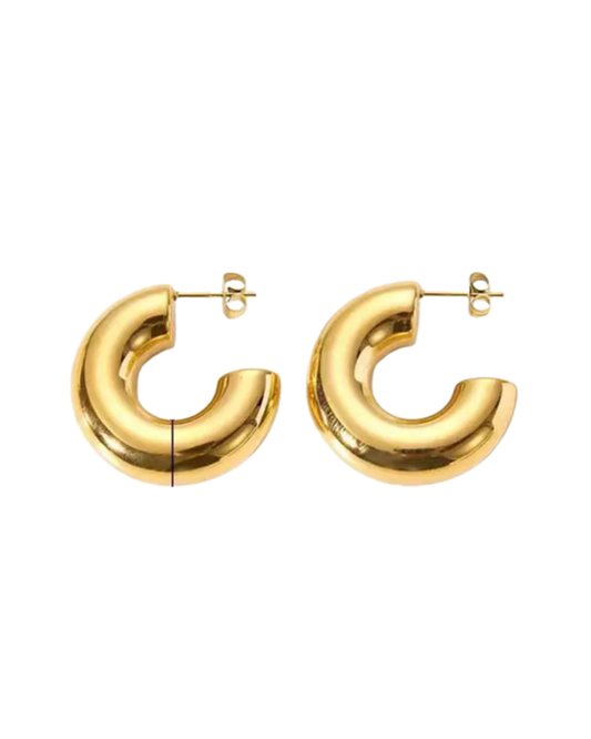 Crescent Curve Studs