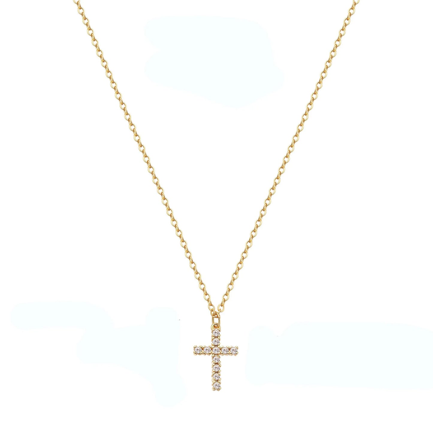Diamond Cross Necklace