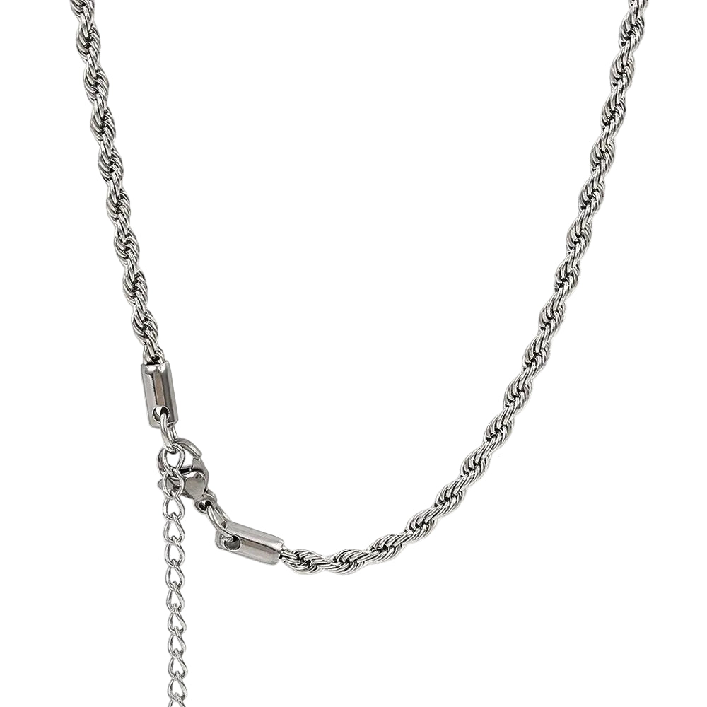 Twisted Rope Chain Necklace