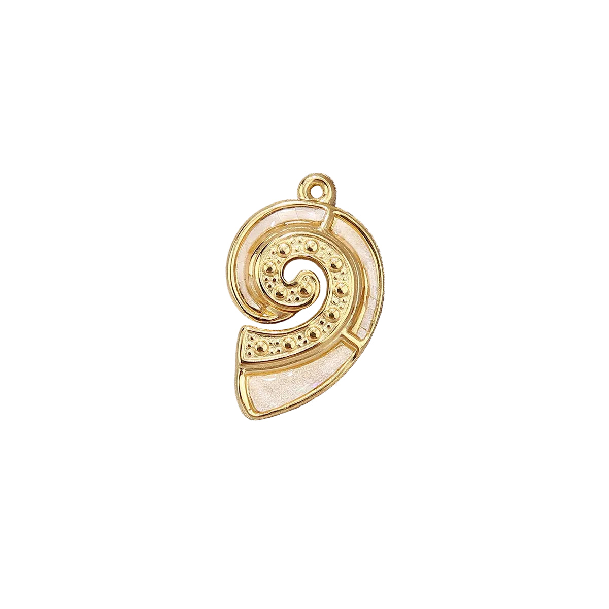 Spiral Coral Charm